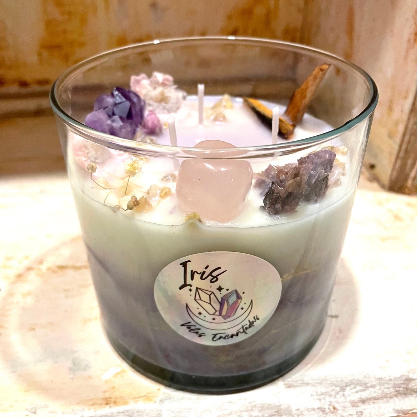 Vela Aromática Grande — presencia y aroma duradero