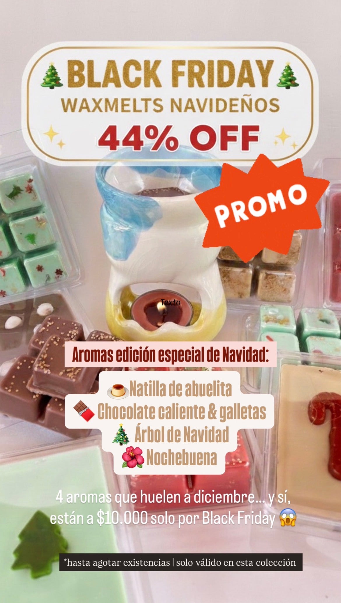 Waxmelts Navideños | Edición limitada